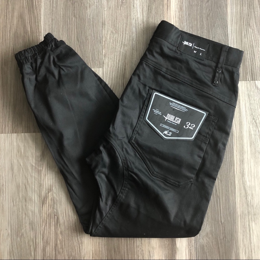 NEW Publish Legacy MENS Joggers - Black